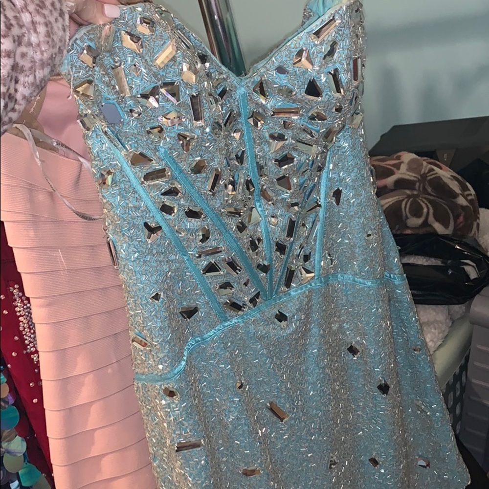 BLUE SHERRI HILL DRESS